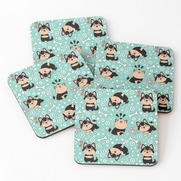Item preview, Cute Siberian Husky Pomsky - Black and Tan designed and sold by Lulupainting.