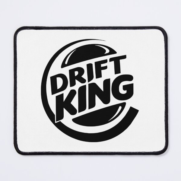 Artikelvorschau, Drift King Black Sticker – JDM Street Racing Drift Culture Minimal Badge entworfen und verkauft von Road To Track.