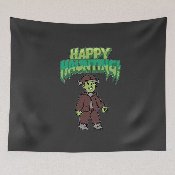 Item preview, Happy haunting (Happy Halloween) designed and sold by YSINSHOP ⭐⭐⭐⭐⭐.