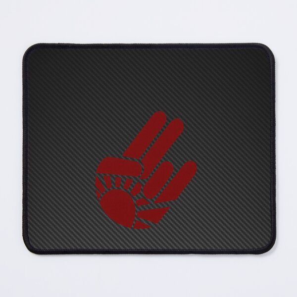 Item preview, Red Shaka Hand Carbon Fiber Poster – Hang Loose Racing Art designed and sold by Road To Track.