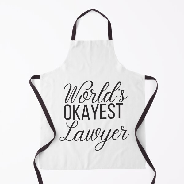 Item preview, World's okayest lawyer - funny lawyer gift  designed and sold by PickaSticka.