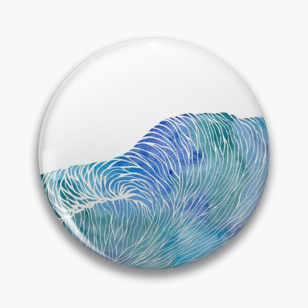 Item preview, Ocean wave - Aquarelle Painting  designed and sold by nabeArtist.