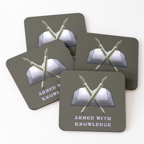Item preview, Armed With Knowledge designed and sold by Tajmoz.