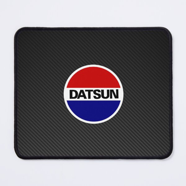 Item preview, Datsun Carbon Fiber Logo Sticker - Classic JDM Emblem designed and sold by Road To Track.