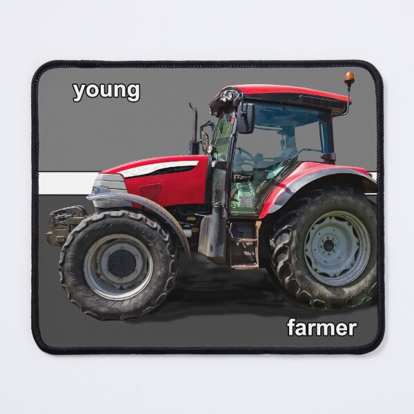 Item preview, young farmer red tractor designed and sold by Millysuewood.
