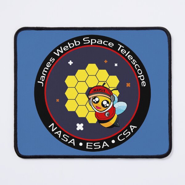 Item preview, JWST space telescope honeycomb space bee designed and sold by SolidEarthArt.