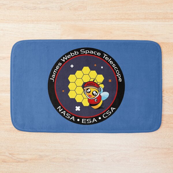 Item preview, JWST space telescope honeycomb space bee designed and sold by SolidEarthArt.