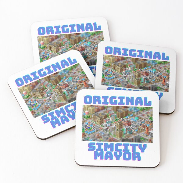 Item preview, Original Simcity Mayor - Maxis City Builder Simulation Sim City Retro PC Gamer Design designed and sold by raretshirtsuk.