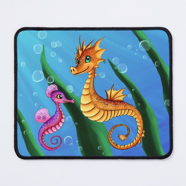 Item preview, Friendly Seahorses designed and sold by JeMiChi Art.
