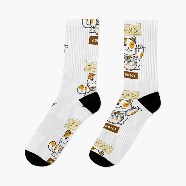 Item preview, Vintage Cat eating ramen noodles Japanese Ramen Addict Neko ramen designed and sold by TamGustam.