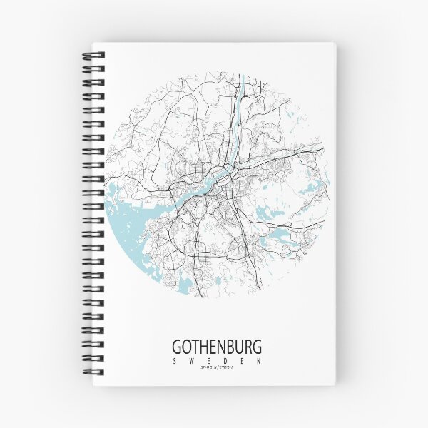 Item preview, Gothenburg City Map of Sweden - Circle designed and sold by deMAP.