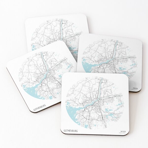 Item preview, Gothenburg City Map of Sweden - Circle designed and sold by deMAP.