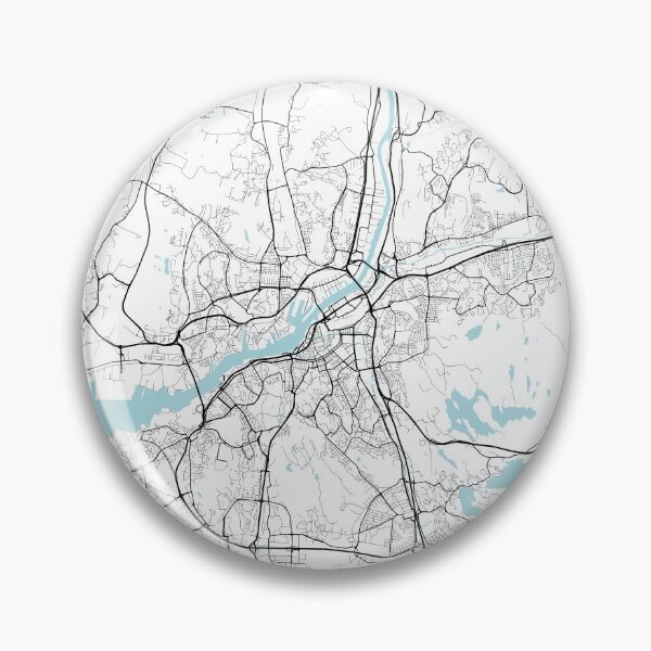 Item preview, Gothenburg City Map of Sweden - Circle designed and sold by deMAP.