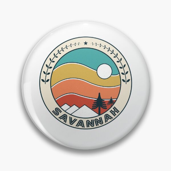 Item preview, Savannah Retro Vintage Sunset - Savannah Georgia Mountain Souvenir - Gift - Hometown - Hiking - Nature designed and sold by HappyTees Lab.