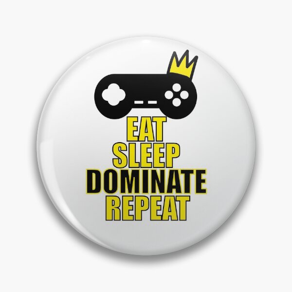 Item preview, Video Gamer Apparel - Eat Sleep Dominate Repeat designed and sold by bahicharafe.