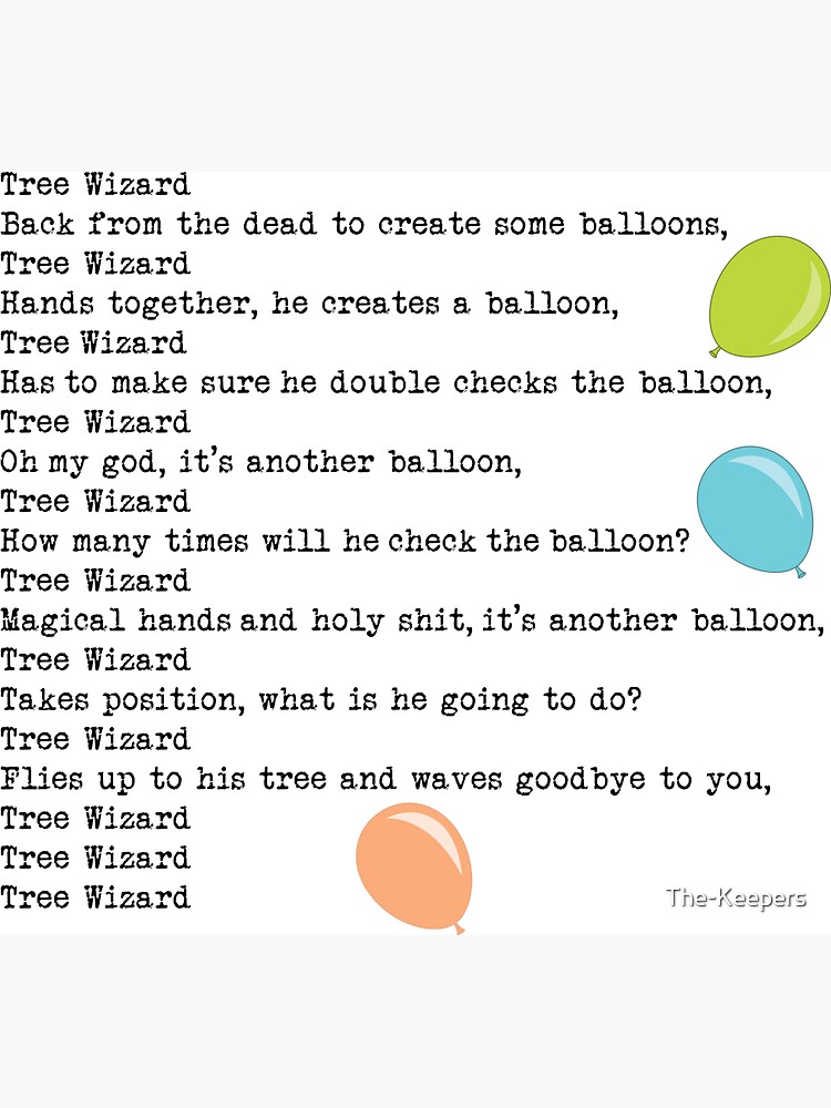 Tree Wizard Lyrics | Magnet