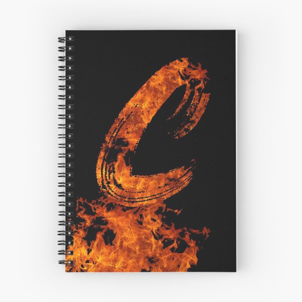 Item preview, Burning on Fire Letter C designed and sold by hatimelhag.
