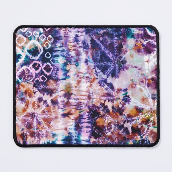 Item preview, Purple Summer Tie Dye Batik Wax Tie Die Print designed and sold by paperandfrill.