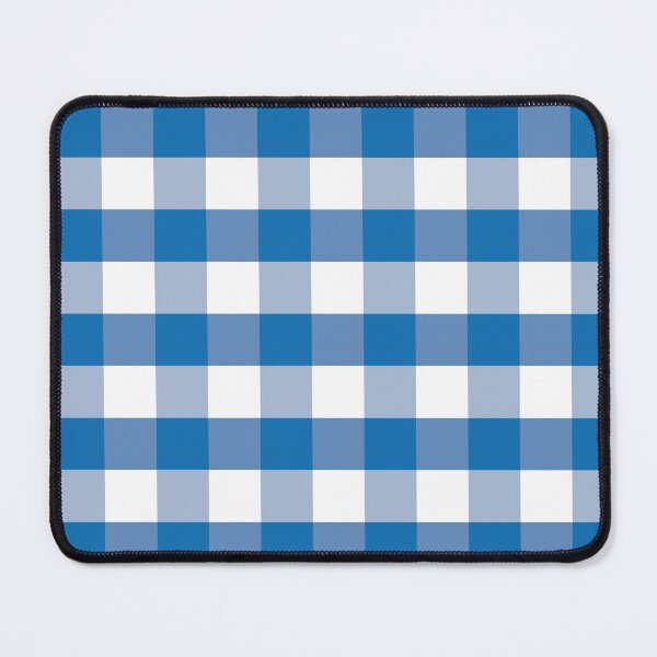 Item preview, Goliath Biscayne Bay Blue Gingham Check Square Pattern designed and sold by paperandfrill.