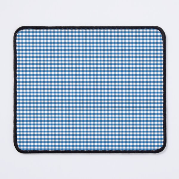 Item preview, Small Biscayne Bay Blue Gingham Check Square Pattern designed and sold by paperandfrill.