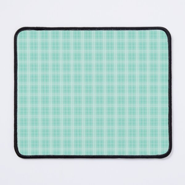 Item preview, Seafoam Blue Green Tartan Check designed and sold by paperandfrill.