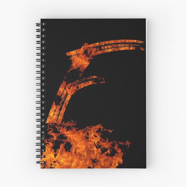 Item preview, Burning on Fire Letter F designed and sold by hatimelhag.