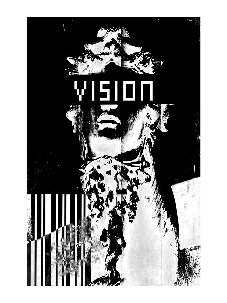 Thumbnail 3 of 3, Scarf, VISION - Inverted designed and sold by SunshineProxy.