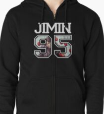 BTS - Jimin 95 Veste zippée à capuche