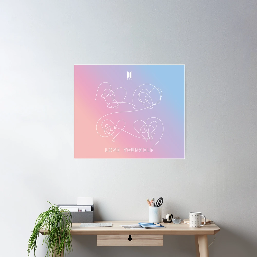BTS LOVE YOURSELF HEARTS - Perfect Tapestry