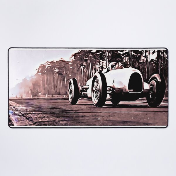 Item preview, Auto Union Type A 1934 Poster - Silver Arrow Classic Grand Prix Art designed and sold by Road To Track.