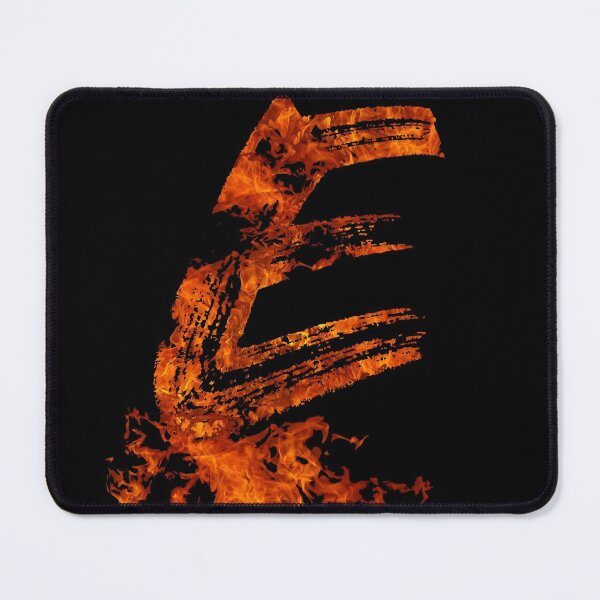 Item preview, Burning on Fire Letter E designed and sold by hatimelhag.