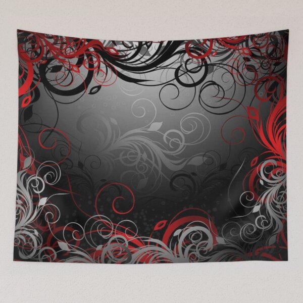 Item preview, Decorative Red And White  designed and sold by FantasySkyArt.