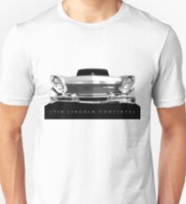 1958 Lincoln Continental - High contrast Unisex T-Shirt