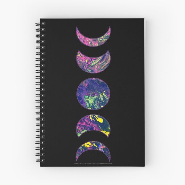 Item preview, Pour Paint moon phases option 2 designed and sold by doodle-mittens.