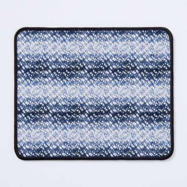 Item preview, Small Dark Blue Summer Tie Dye Batik Wax Tie Die Print designed and sold by paperandfrill.