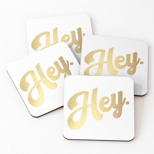 Item preview, HEY (golden) designed and sold by JennieCarolina.