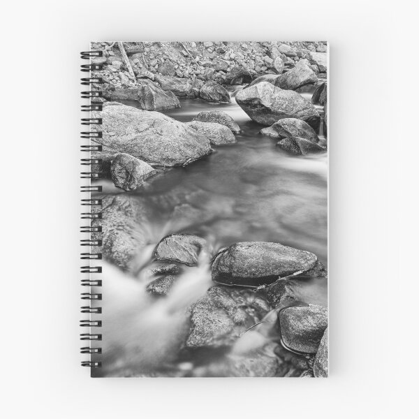 Item preview, Black and White Rocky Mountain Streaming Dreaming designed and sold by Bo Insogna.