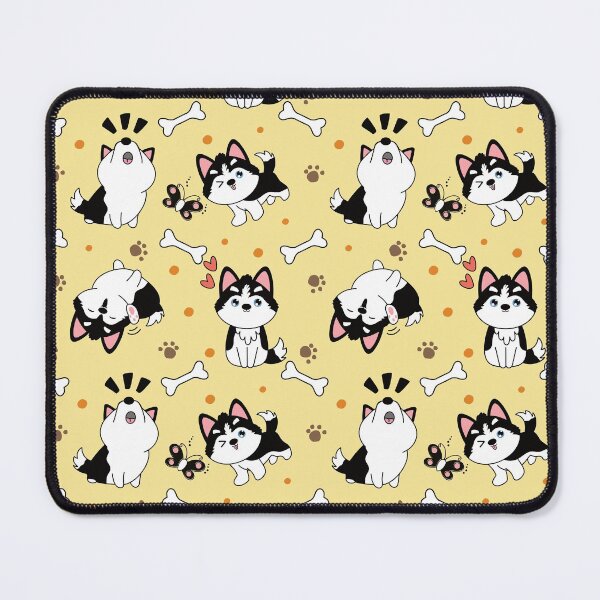 Item preview, Cute Siberian Husky Pomsky - Black designed and sold by Lulupainting.
