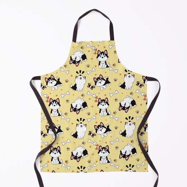 Item preview, Cute Siberian Husky Pomsky - Black designed and sold by Lulupainting.