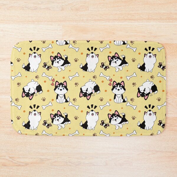Item preview, Cute Siberian Husky Pomsky - Black designed and sold by Lulupainting.