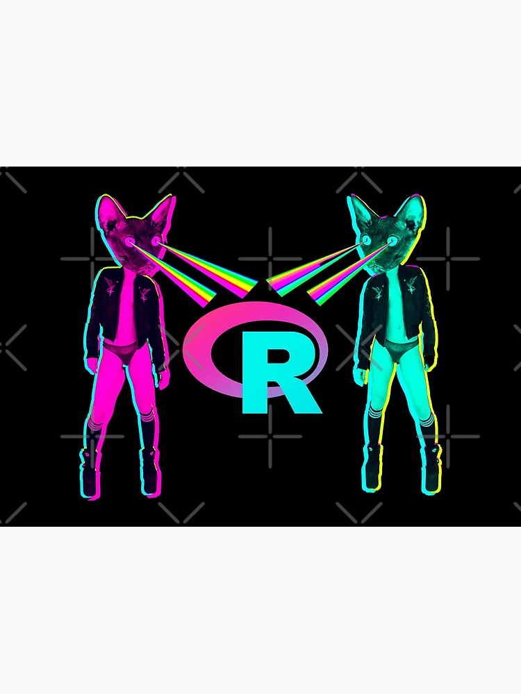 Thumbnail 2 of 2, Postcard, R programming language R logo designed and sold by Birdhead.