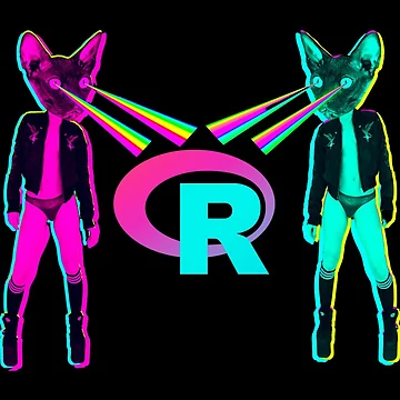 Artwork thumbnail, R programming language R logo by Birdhead