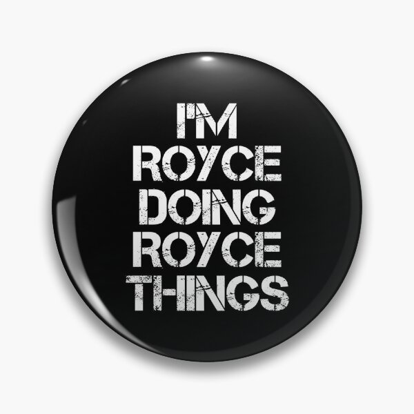 Item preview, Royce Name T Shirt - I'm Royce Doing Royce Things Name Gift Item Tee designed and sold by hinettiker.