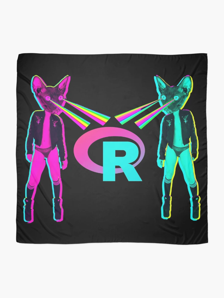 Thumbnail 2 von 3, Tuch, Programmiersprache R R-Logo designt und verkauft von Birdhead.