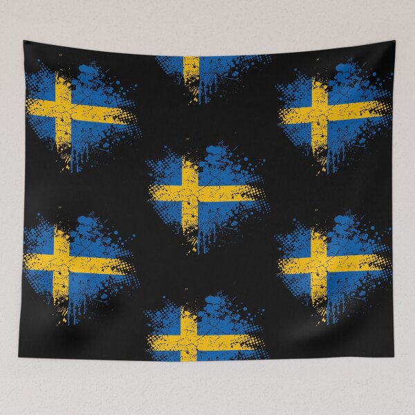 Item preview, Swedish flag designed and sold by Mila1946.