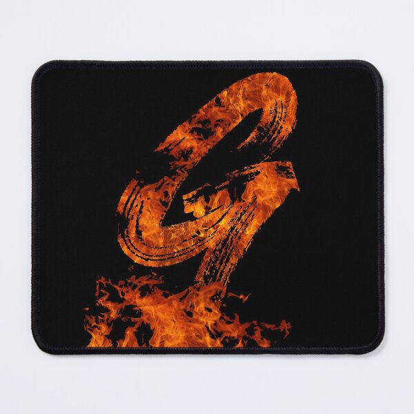 Item preview, Burning on Fire Letter G designed and sold by hatimelhag.