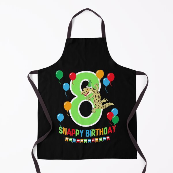Item preview, Gecko 8th Birthday 8 Eight Years Old Lizard Snappy Reptile Pet Lover Gift designed and sold by TheAplus.