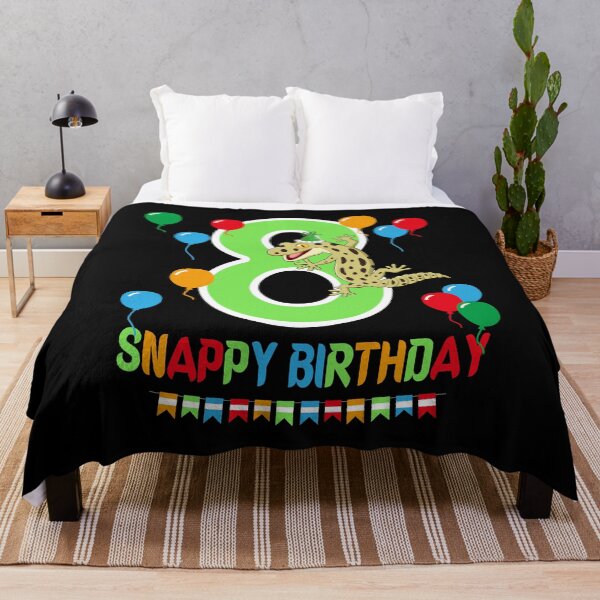Item preview, Gecko 8th Birthday 8 Eight Years Old Lizard Snappy Reptile Pet Lover Gift designed and sold by TheAplus.