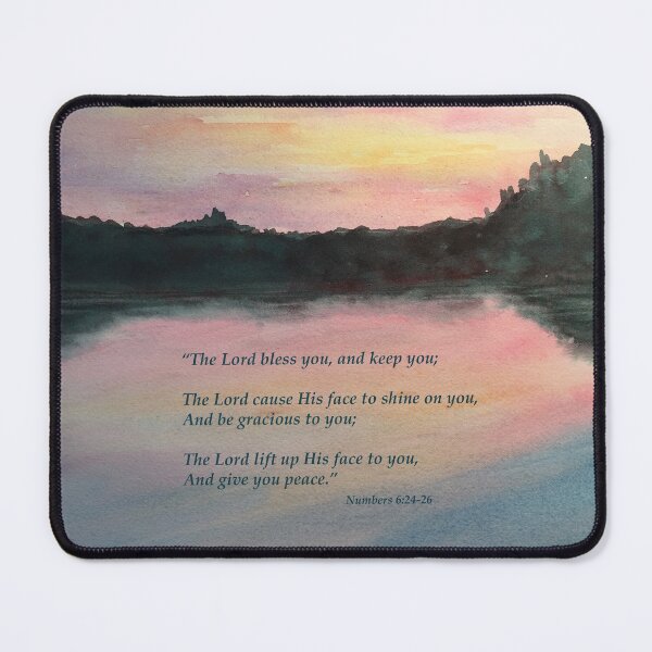 Item preview, A Blessing- Numbers 6:24-26 designed and sold by Diane Hall Watercolors.