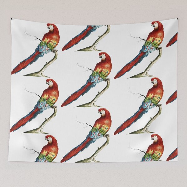 Item preview, Scarlet Macaw Ara Vintage designed and sold by Quilar.
